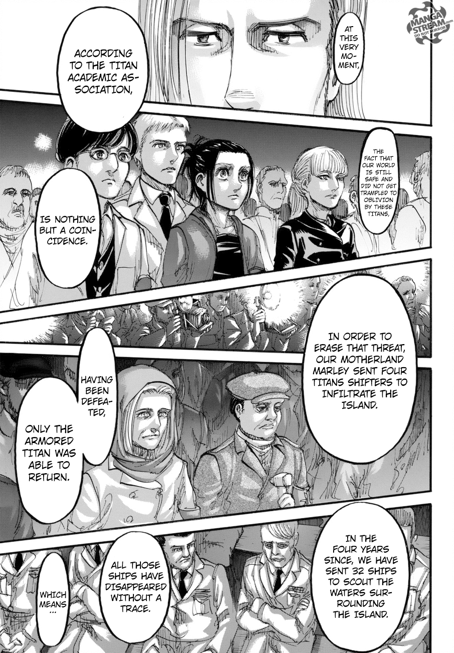 Attack on Titan manga, chapter 99, page 26 of 46