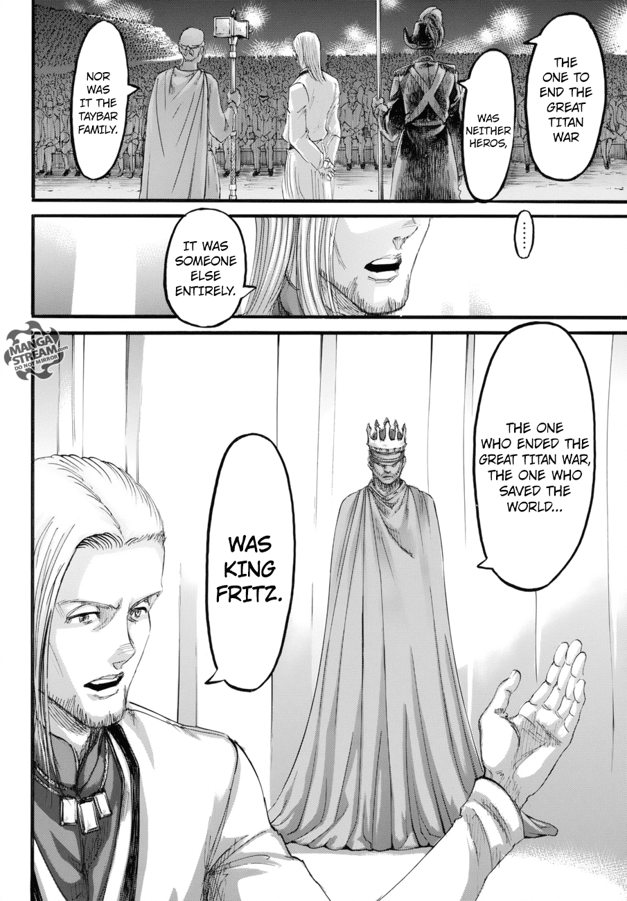 Attack on Titan manga, chapter 99, page 37 of 46