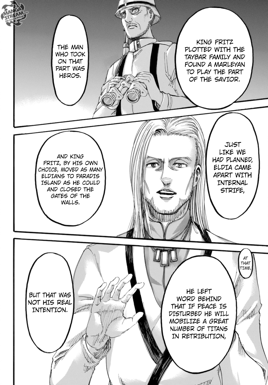Attack on Titan manga, chapter 99, page 39 of 46
