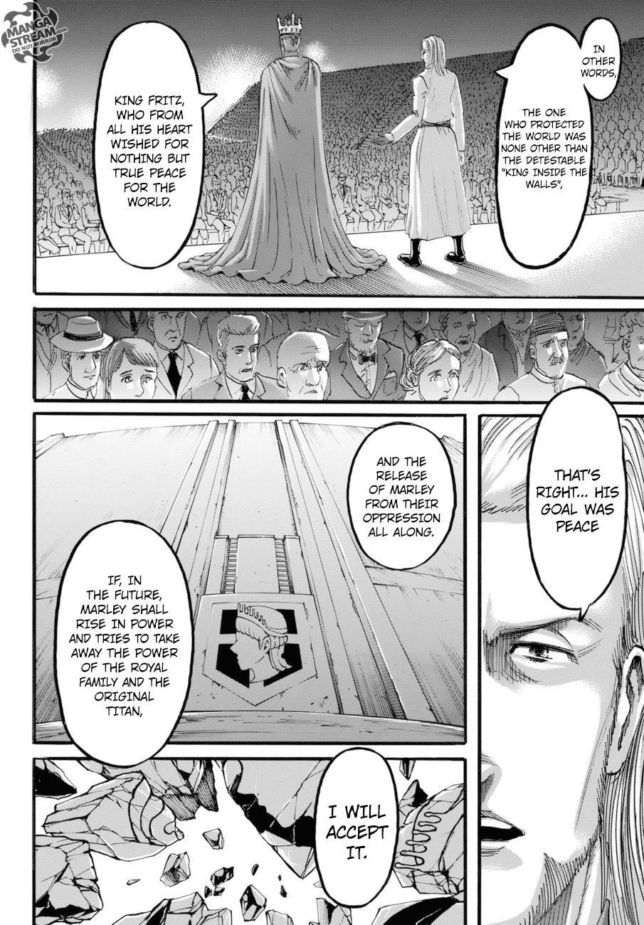 Attack on Titan manga, chapter 99, page 41 of 46
