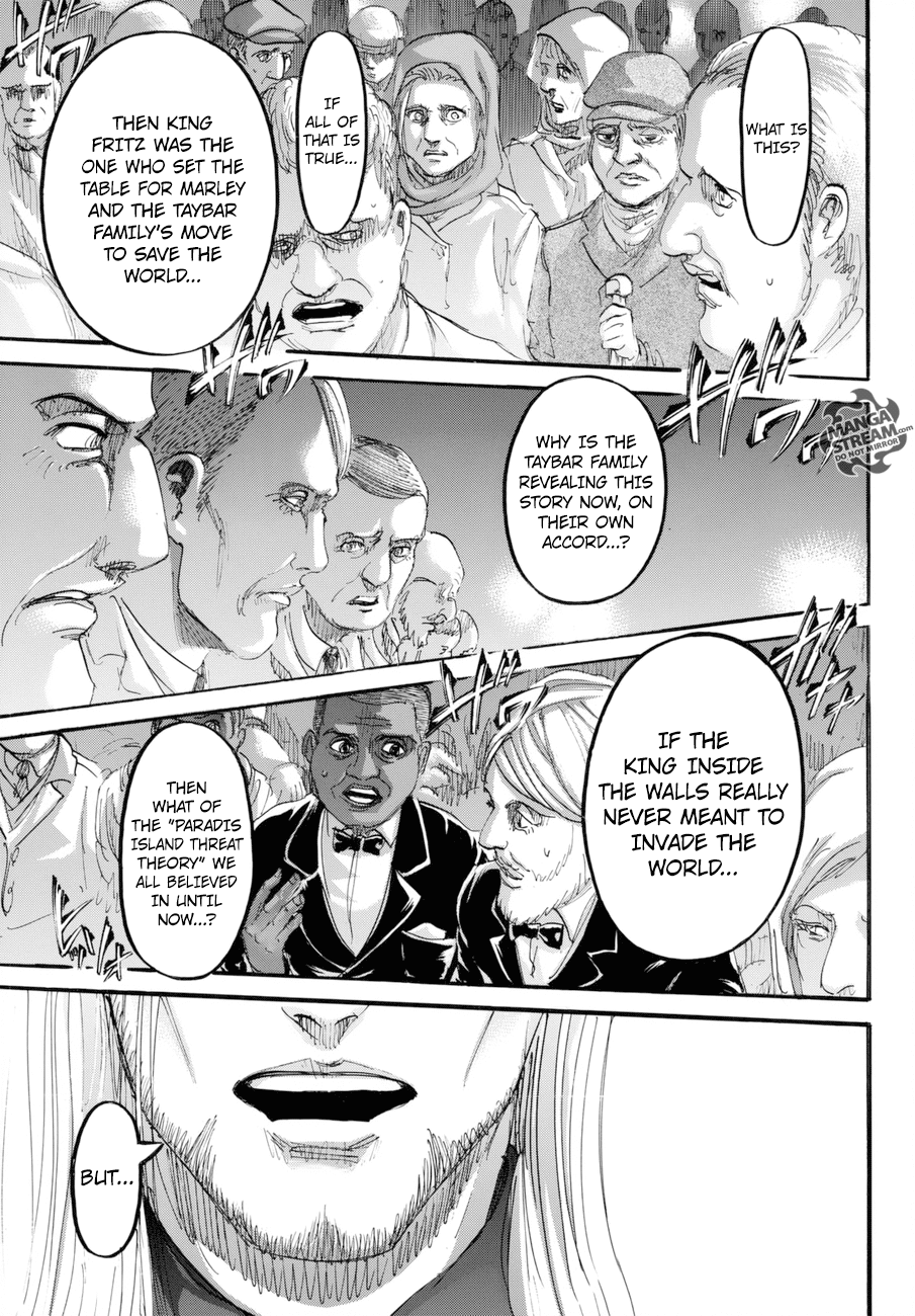 Attack on Titan manga, chapter 99, page 44 of 46