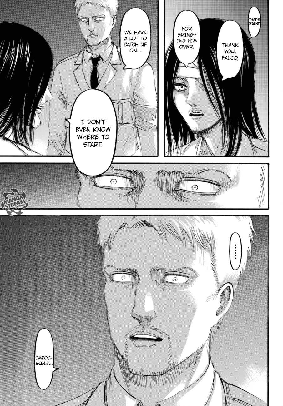 Attack on Titan manga, chapter 99, page 6 of 46
