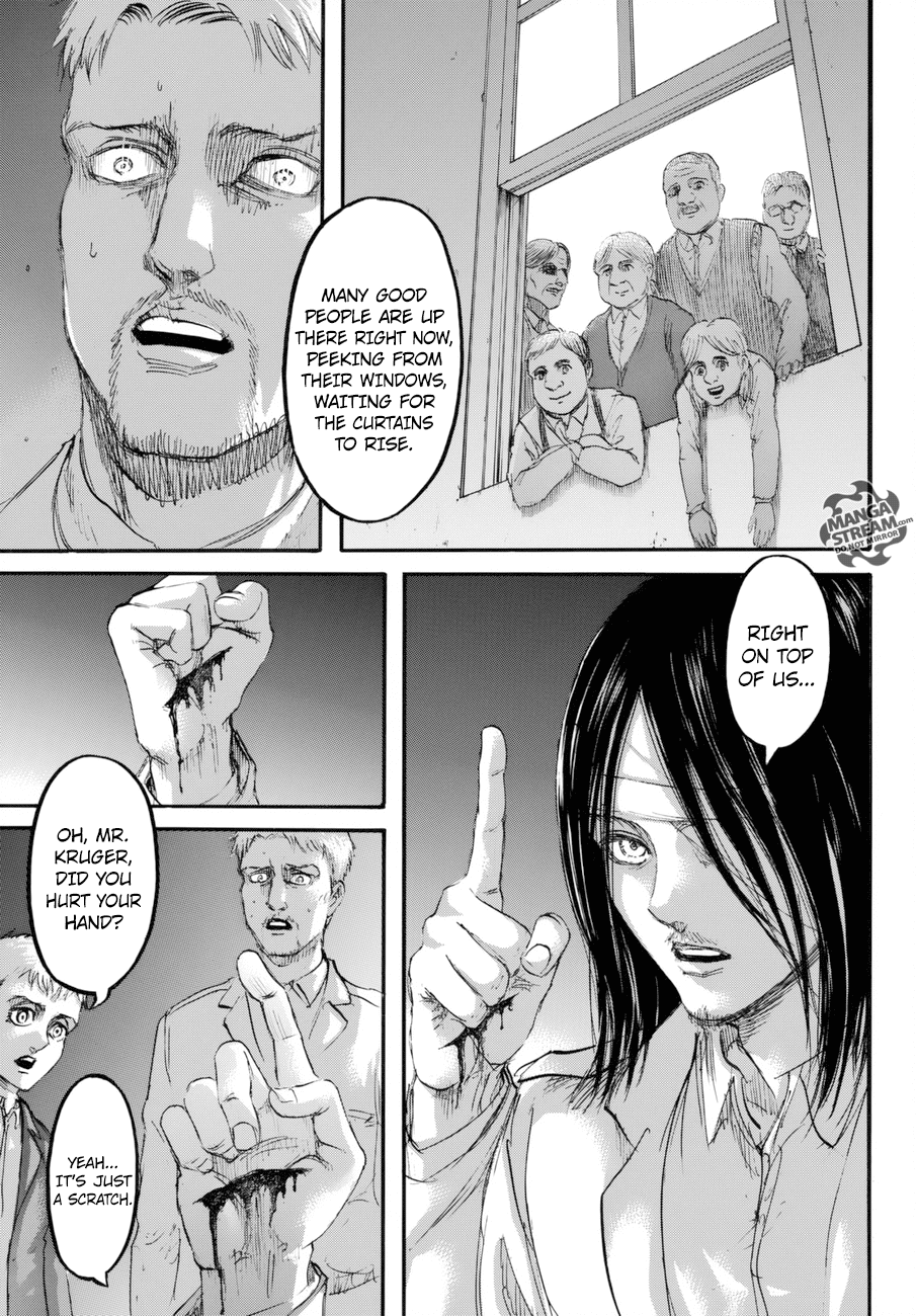 Attack on Titan manga, chapter 99, page 8 of 46