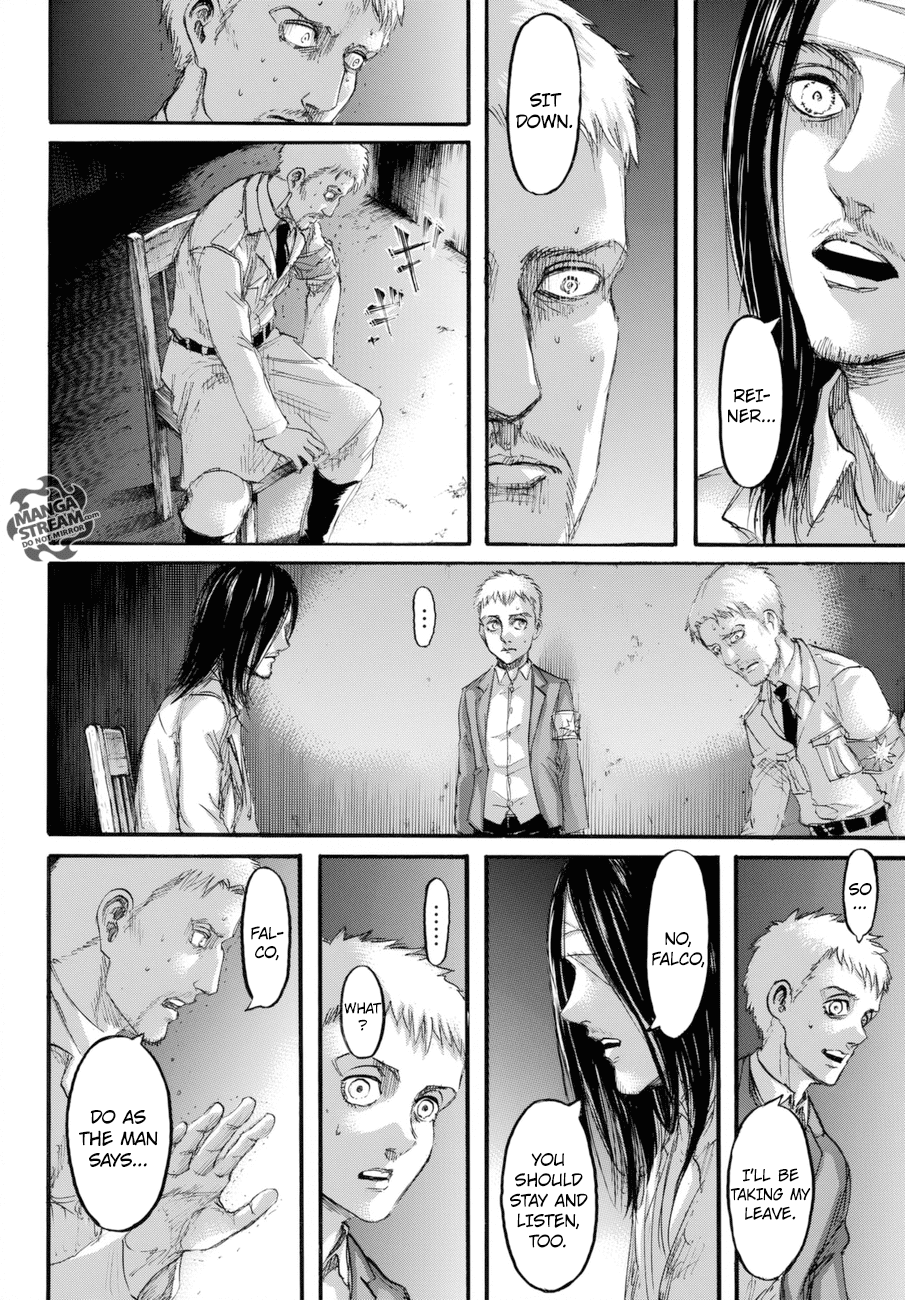 Attack on Titan manga, chapter 99, page 9 of 46