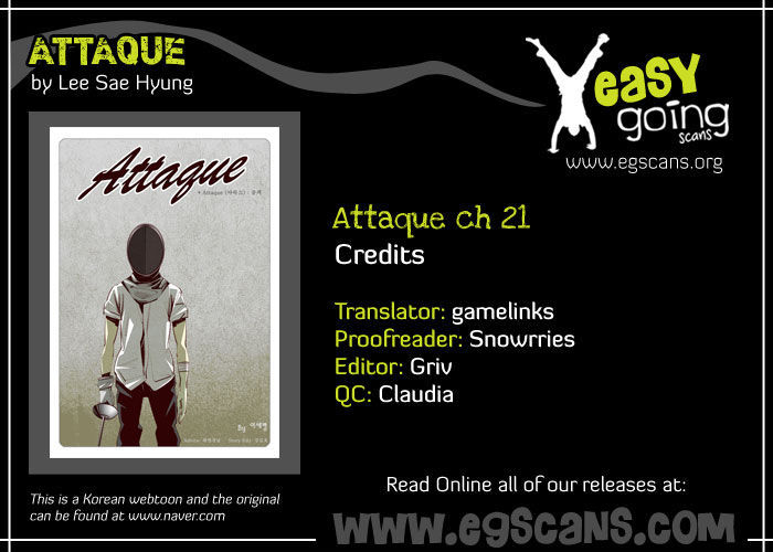 Attaque Chapter 21 page 1 - Chapter 21