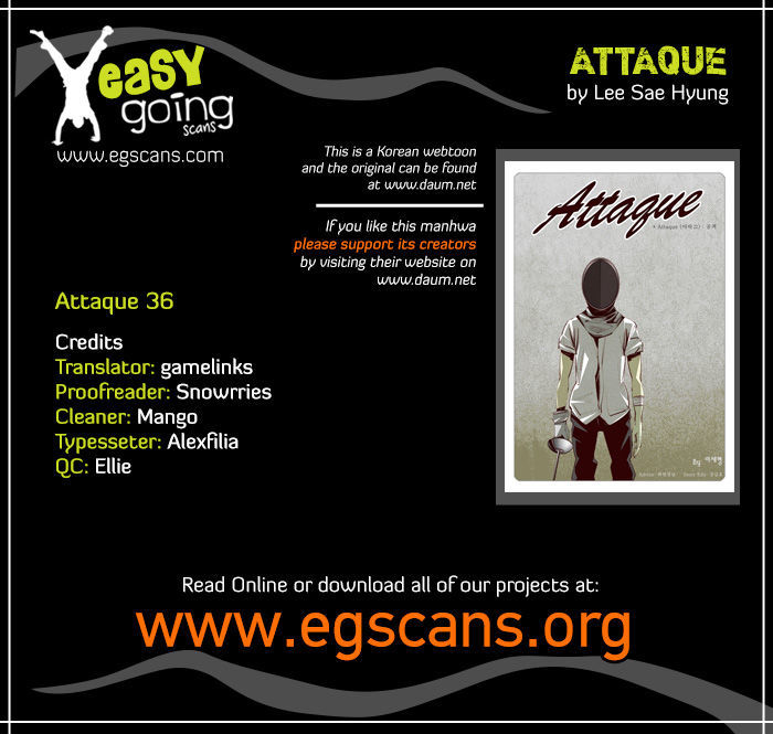 Attaque Chapter 36 page 1 - Chapter 36