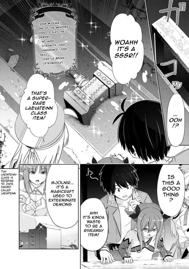 Attouteki Gacha Un De Isekai O Nariagaru! Chapter 31.1 page 2 - Chapter 31.1: DUNGEON RESULTS [PART 1]