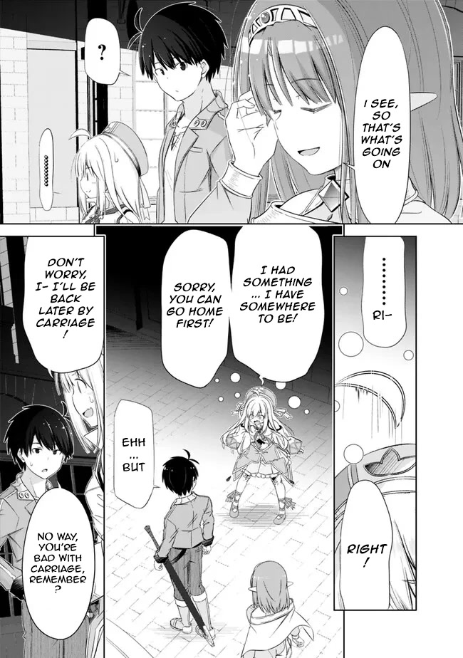 Attouteki Gacha Un De Isekai O Nariagaru! Chapter 33.2 page 3 - Chapter 33.2: WORK, SECRETS AND... (PART 2)