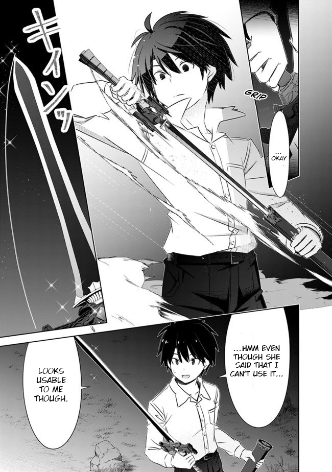 Attouteki Gacha Un De Isekai O Nariagaru! Chapter 4 page 16 - Chapter 4: Testing the Magic Sword