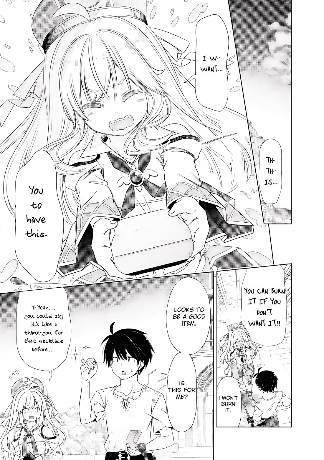 Attouteki Gacha Un De Isekai O Nariagaru! Chapter 40 page 11 - Chapter 40: Goddesses Gift
