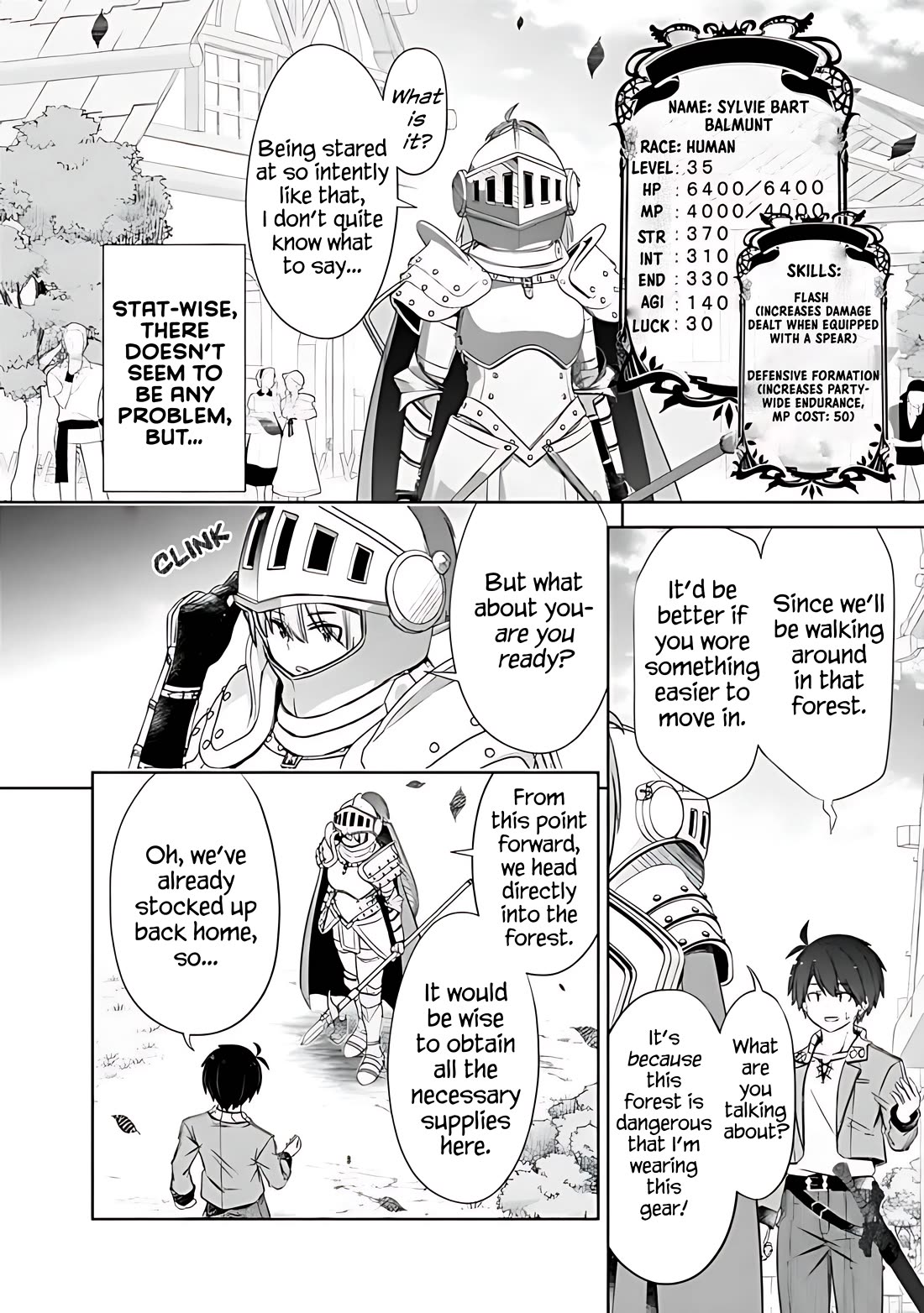 Attouteki Gacha Un De Isekai O Nariagaru! Chapter 43 page 8 - Chapter 43: The Knightess - Sylvie