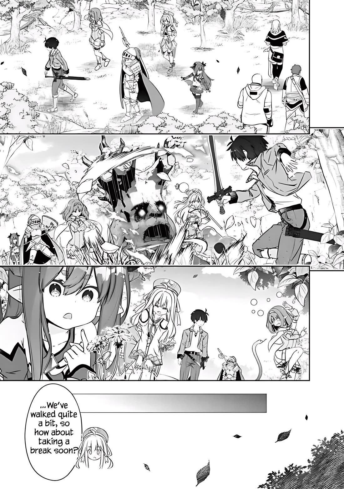 Attouteki Gacha Un De Isekai O Nariagaru! Chapter 44 page 3 - Chapter 44: A Strange Trip Into The Woods
