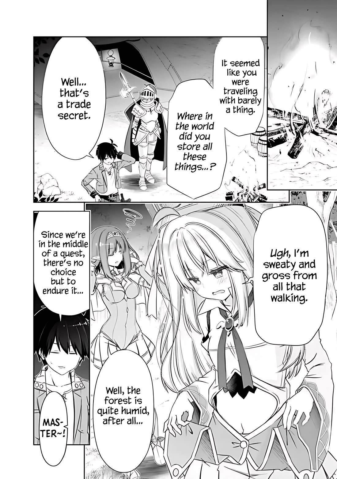 Attouteki Gacha Un De Isekai O Nariagaru! Chapter 44 page 8 - Chapter 44: A Strange Trip Into The Woods