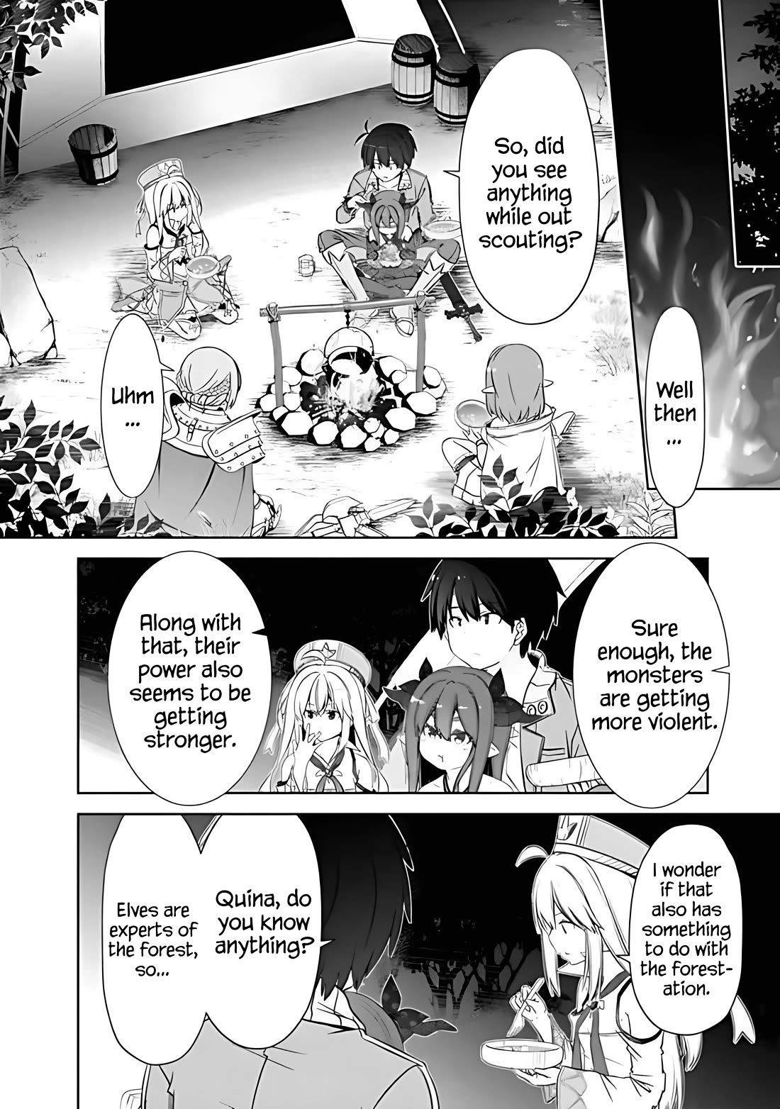 Attouteki Gacha Un De Isekai O Nariagaru! Chapter 45 page 10 - Chapter 45: Total Protection At The Hot-Spring
