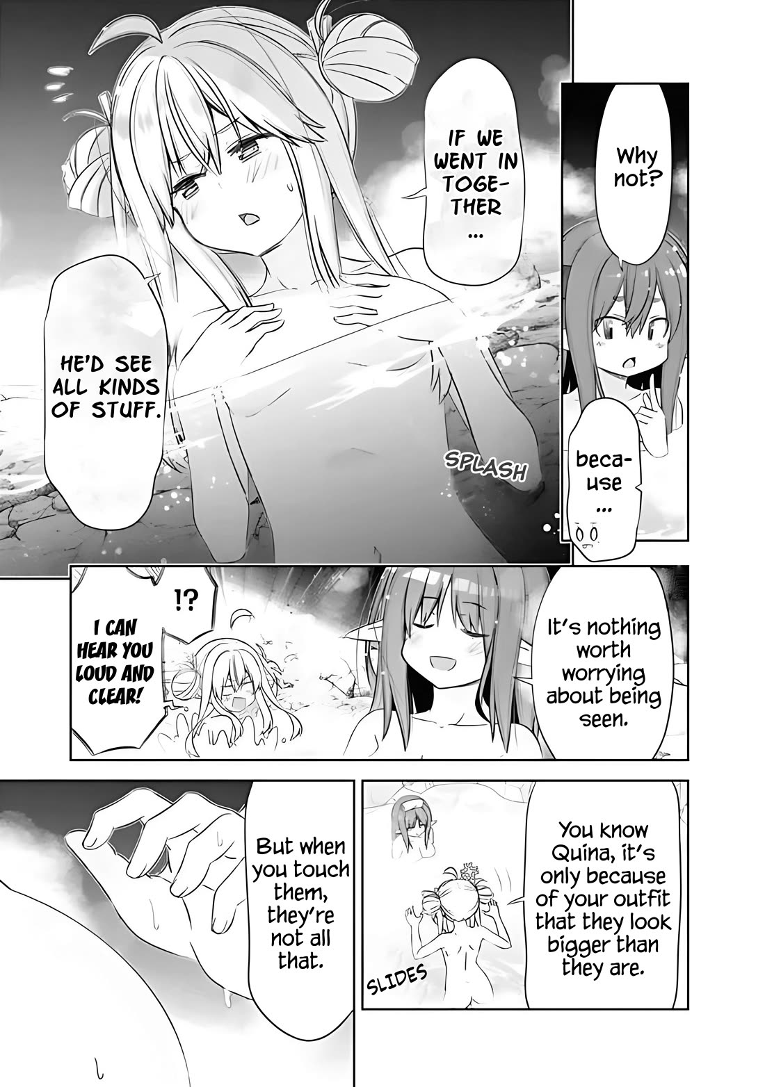 Attouteki Gacha Un De Isekai O Nariagaru! Chapter 45 page 3 - Chapter 45: Total Protection At The Hot-Spring