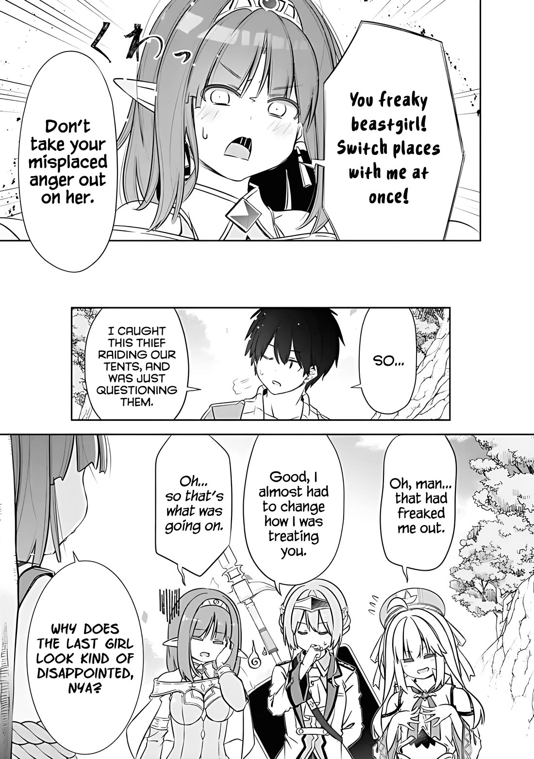 Attouteki Gacha Un De Isekai O Nariagaru! Chapter 48 page 11 - Chapter 48: The Beastfolk Girl
