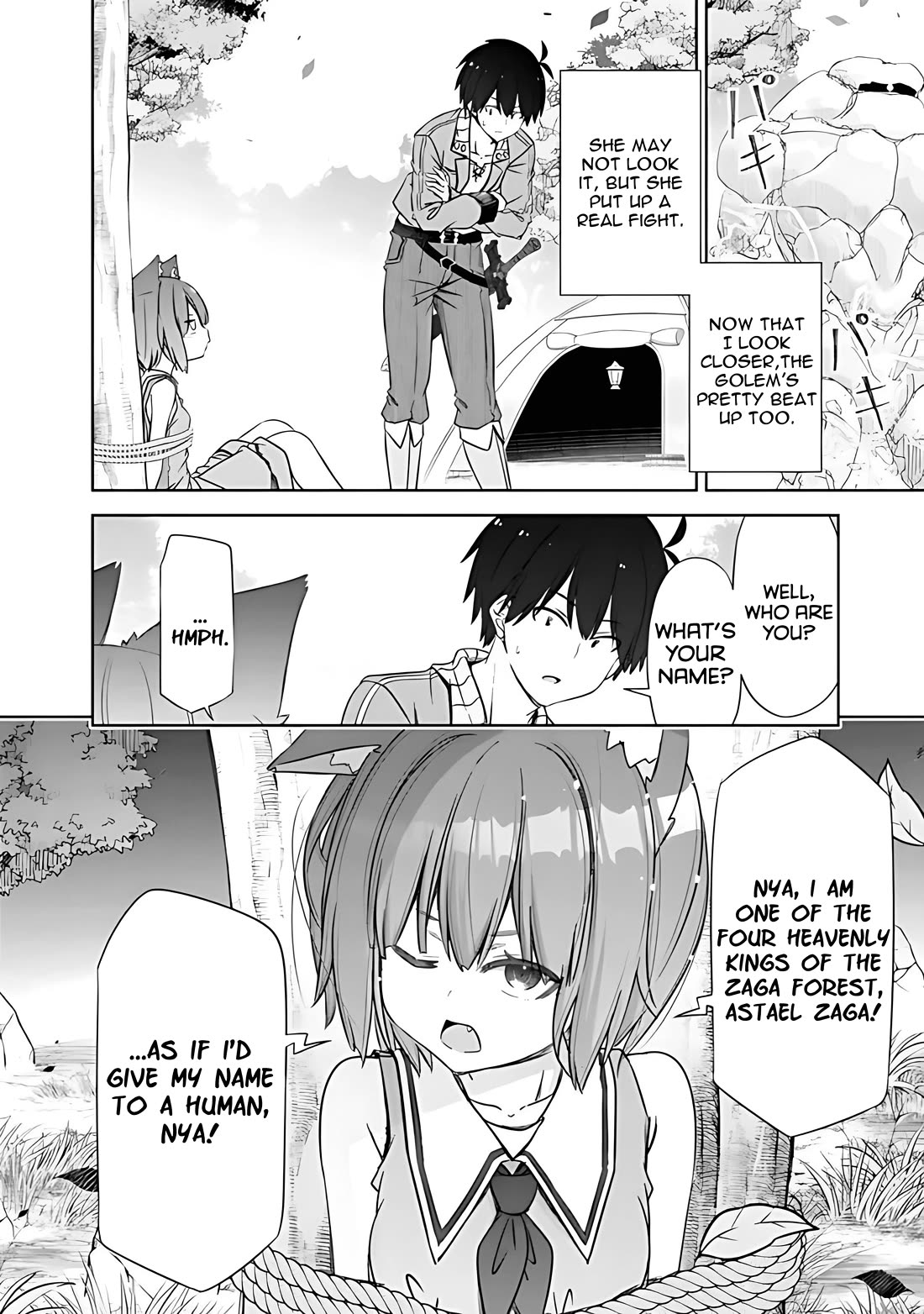 Attouteki Gacha Un De Isekai O Nariagaru! Chapter 48 page 2 - Chapter 48: The Beastfolk Girl