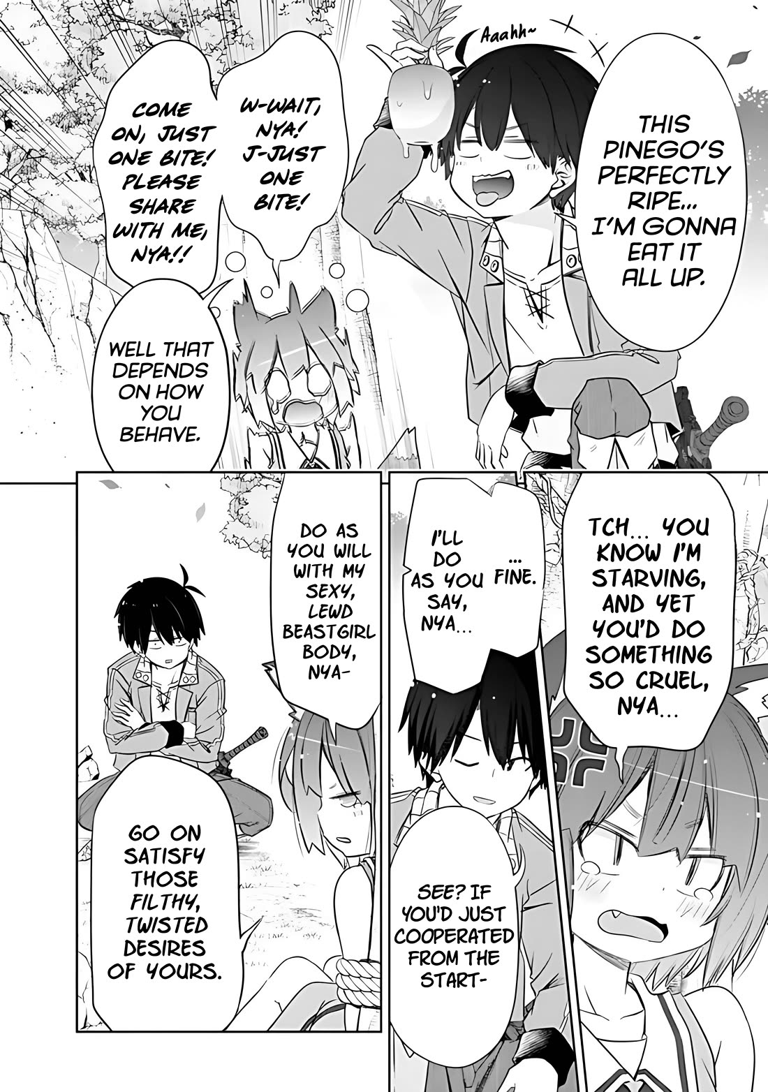 Attouteki Gacha Un De Isekai O Nariagaru! Chapter 48 page 8 - Chapter 48: The Beastfolk Girl