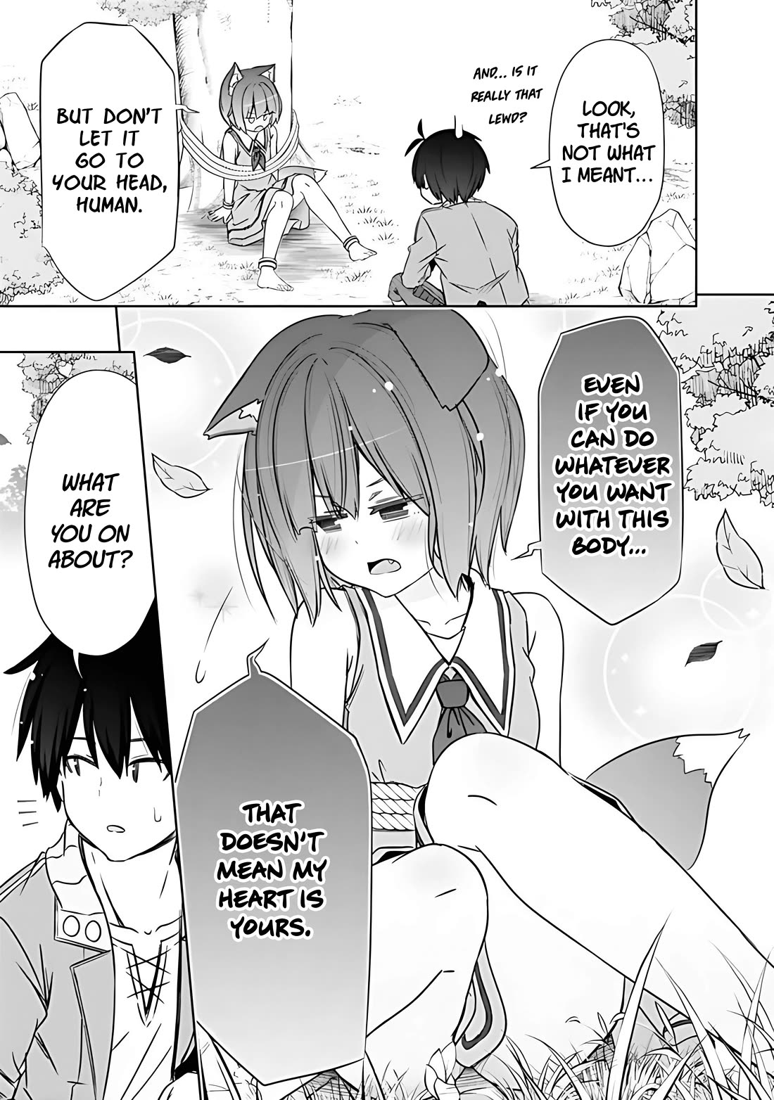 Attouteki Gacha Un De Isekai O Nariagaru! Chapter 48 page 9 - Chapter 48: The Beastfolk Girl