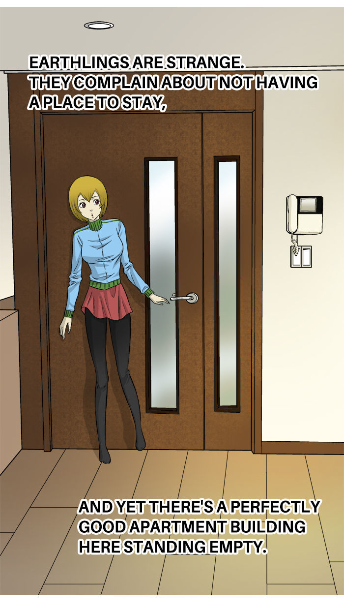 Aura from Another Planet Chapter 2 page 10 - Chapter 2 : Aura, the New Girl