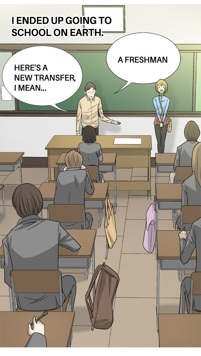 Aura from Another Planet Chapter 2 page 54 - Chapter 2 : Aura, the New Girl