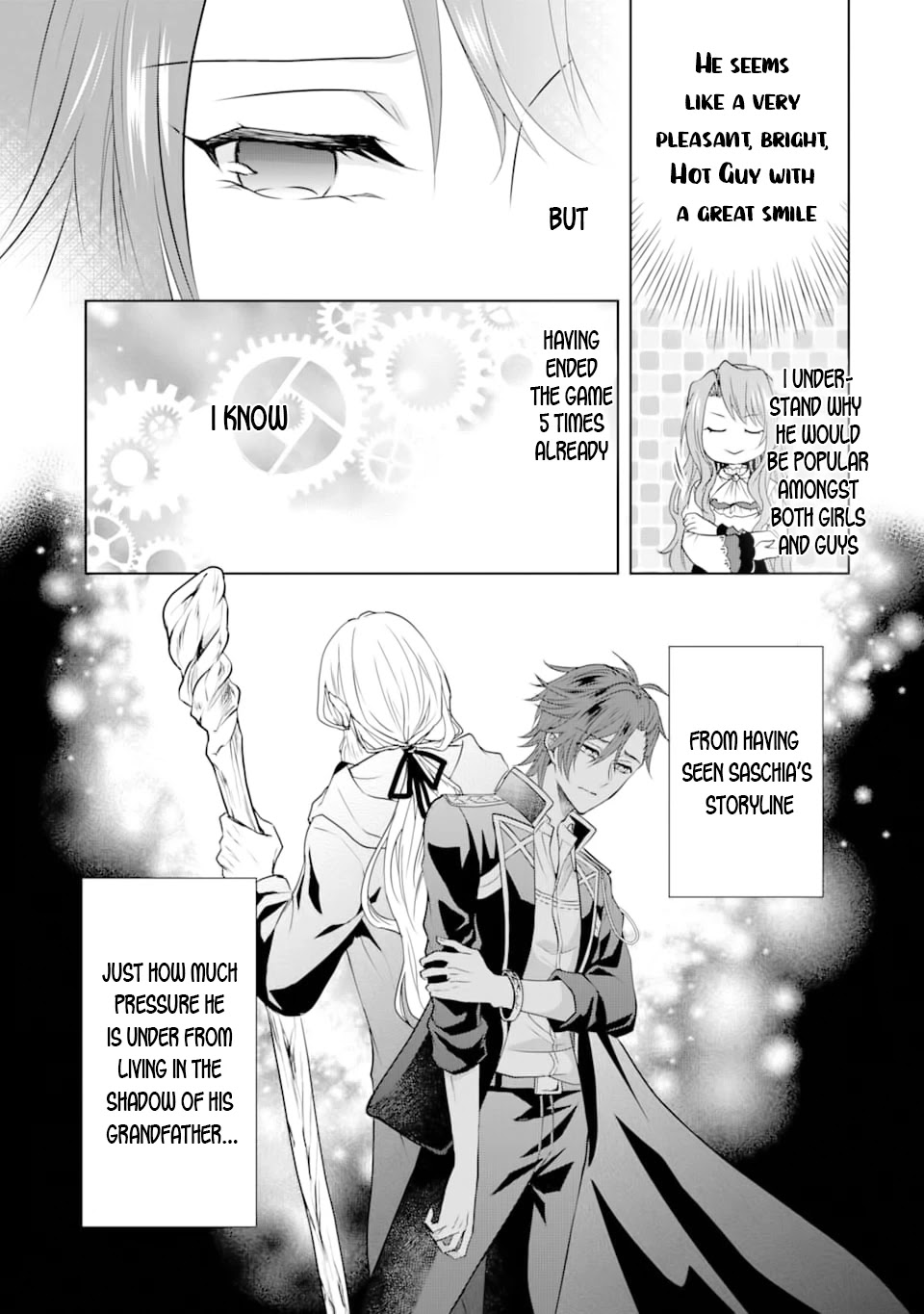 Auto-mode Expired in the 6th Round of the Otome Game Chapter 1 page 23 - Chapter 1: Head to the Battlefield