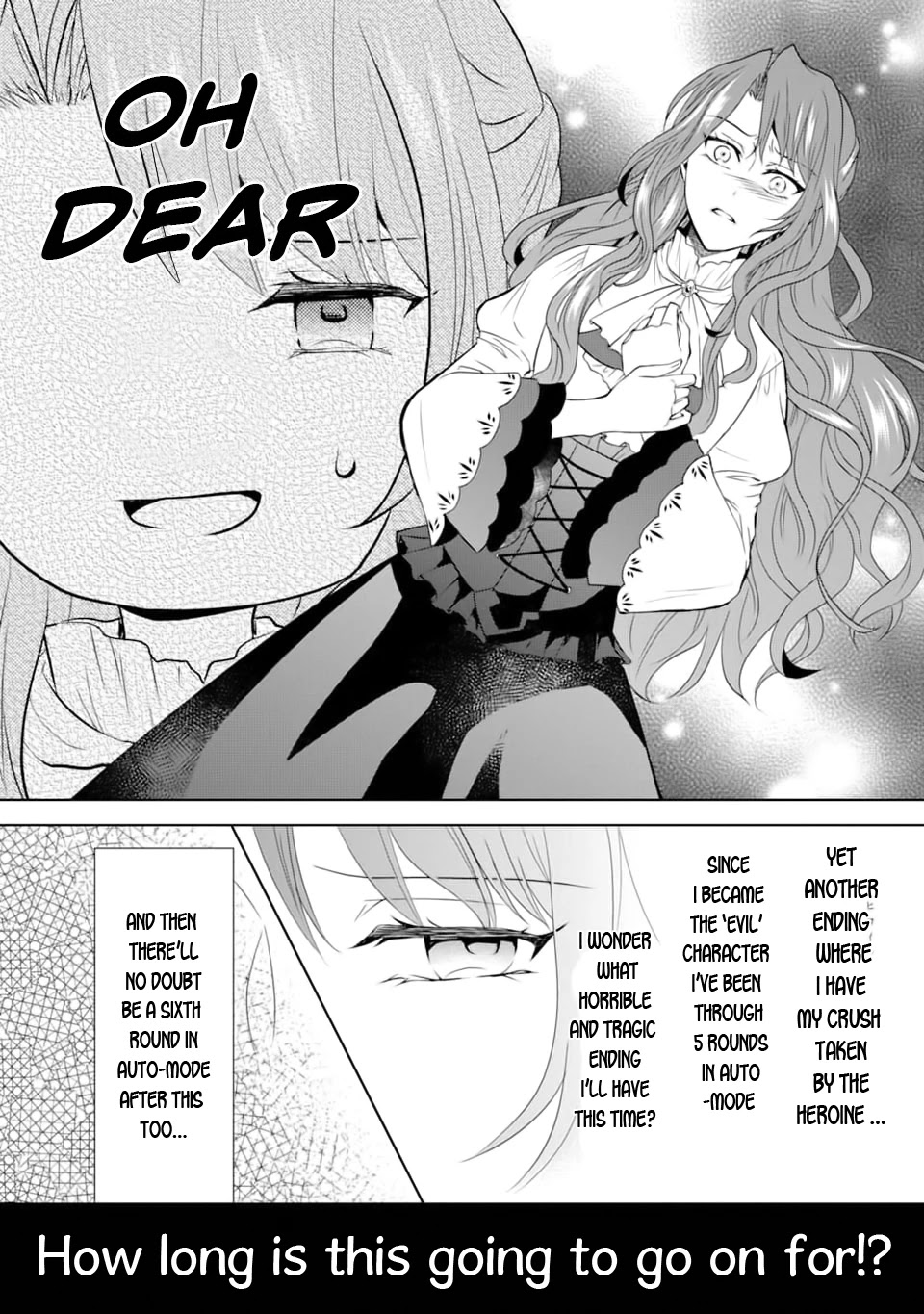 Auto-mode Expired in the 6th Round of the Otome Game Chapter 1 page 3 - Chapter 1: Head to the Battlefield