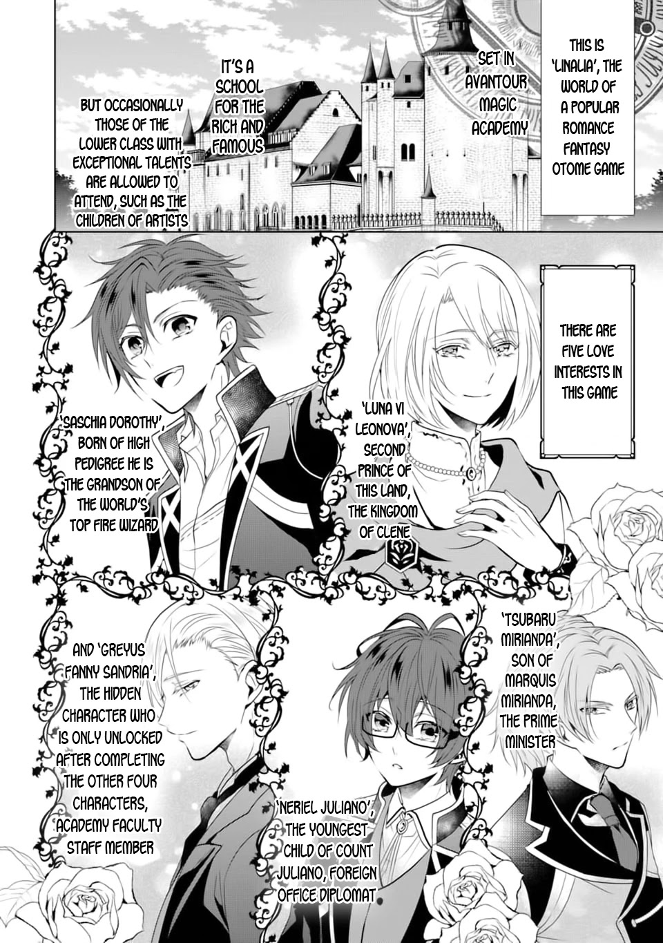 Auto-mode Expired in the 6th Round of the Otome Game Chapter 1 page 4 - Chapter 1: Head to the Battlefield
