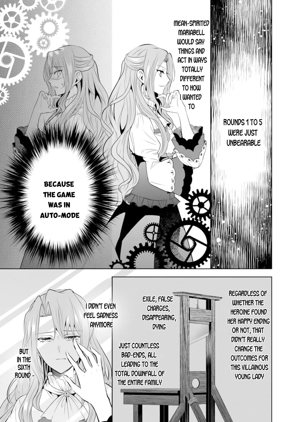 Auto-mode Expired in the 6th Round of the Otome Game Chapter 1 page 7 - Chapter 1: Head to the Battlefield