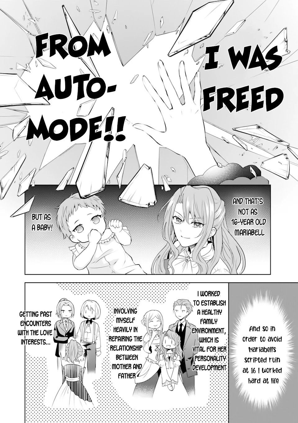Auto-mode Expired in the 6th Round of the Otome Game Chapter 1 page 8 - Chapter 1: Head to the Battlefield