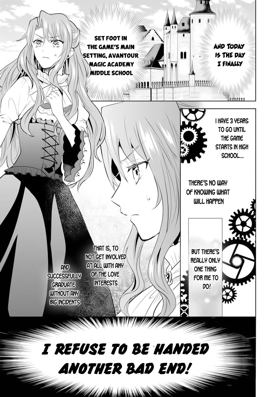 Auto-mode Expired in the 6th Round of the Otome Game Chapter 1 page 9 - Chapter 1: Head to the Battlefield