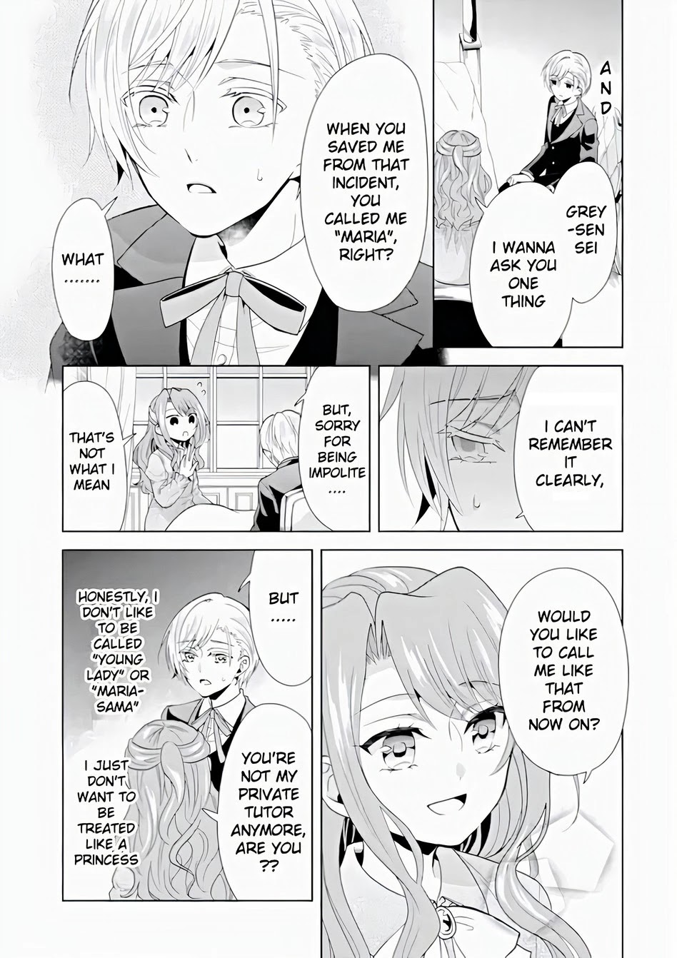 Auto-mode Expired in the 6th Round of the Otome Game Chapter 2 page 21 - Chapter 2