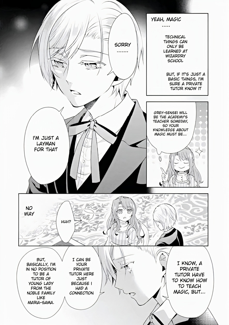 Auto-mode Expired in the 6th Round of the Otome Game Chapter 2 page 6 - Chapter 2