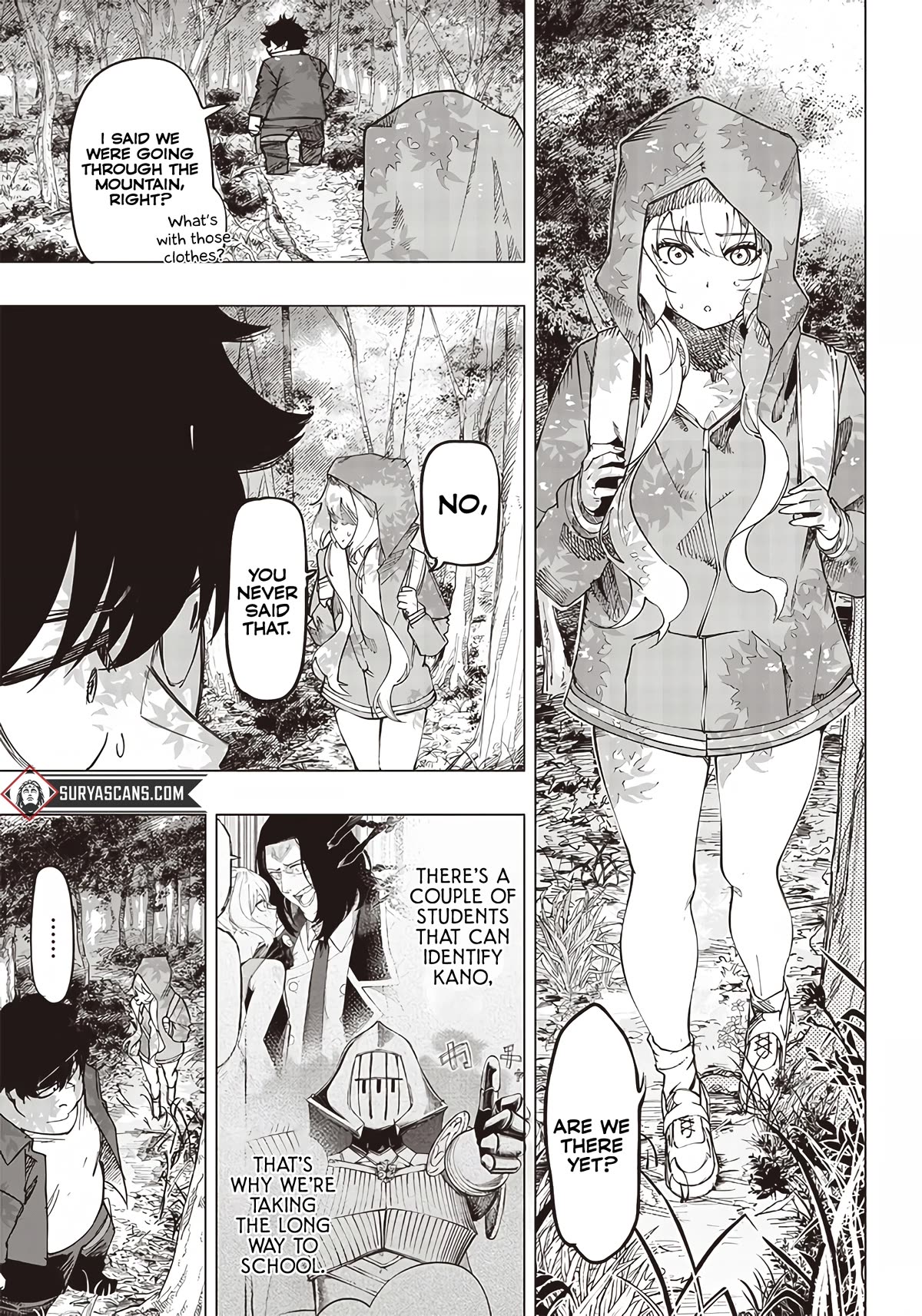 Avalon of Disaster Chapter 11 page 7 - Chapter 11: Kano's First Dungeon