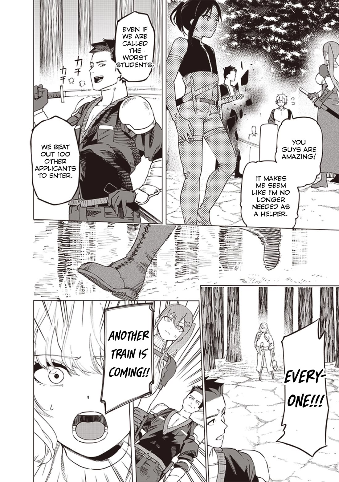 Avalon of Disaster Chapter 49 page 14 - Chapter 49: Class Competition 6: Under Your Feet
