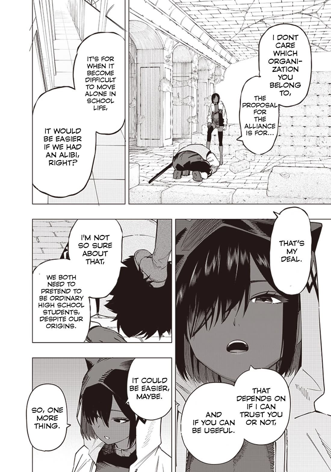 Avalon of Disaster Chapter 49 page 8 - Chapter 49: Class Competition 6: Under Your Feet