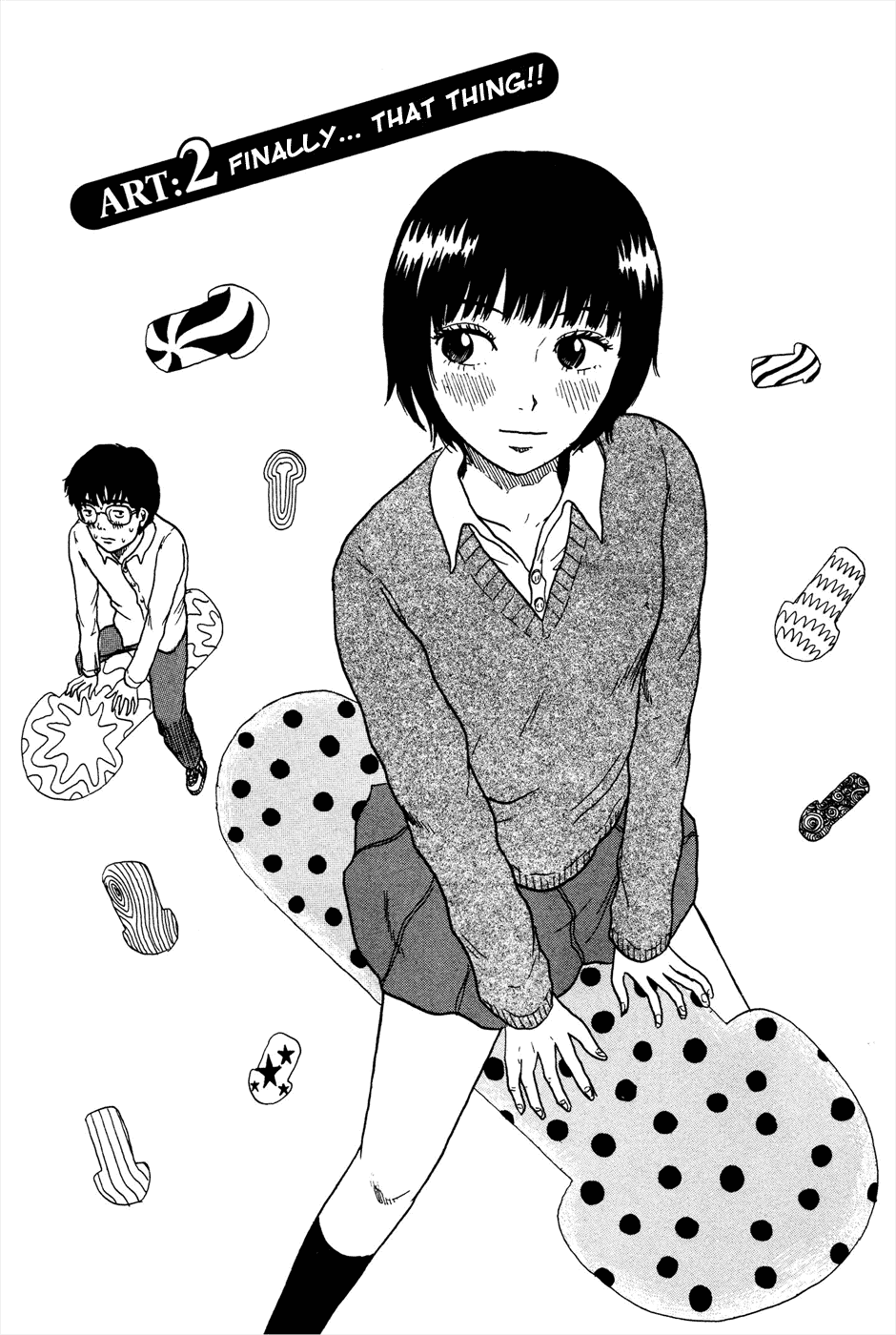 Avant-garde Yumeko Chapter 2 page 1 - Chapter 2: Finally.. That Thing!