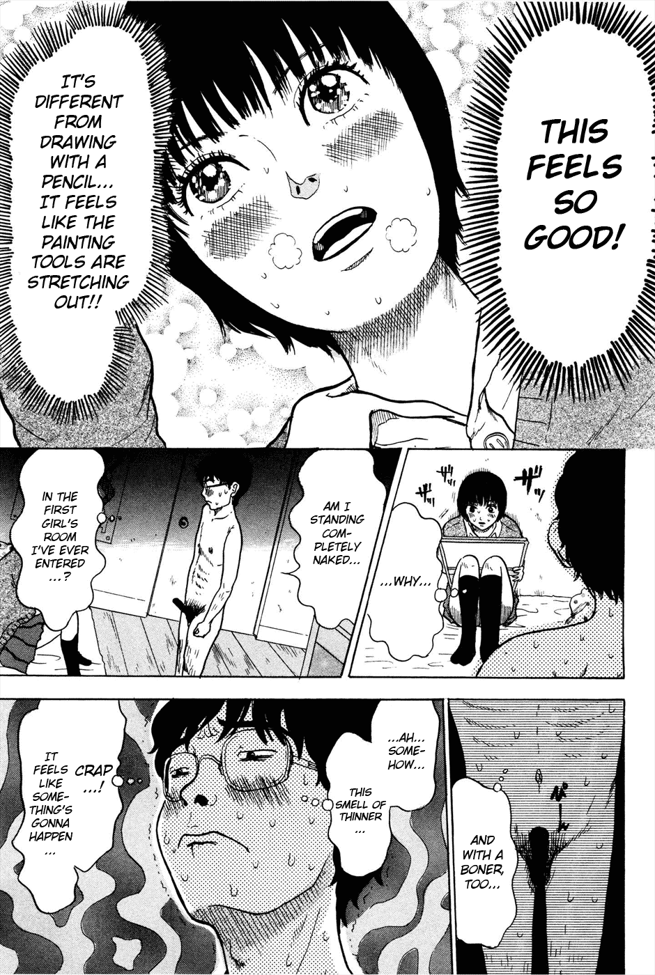 Avant-garde Yumeko Chapter 3 page 17 - Chapter 3: Many Dangers Lie in Nude Sketches!