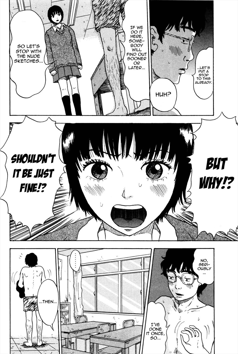 Avant-garde Yumeko Chapter 3 page 8 - Chapter 3: Many Dangers Lie in Nude Sketches!