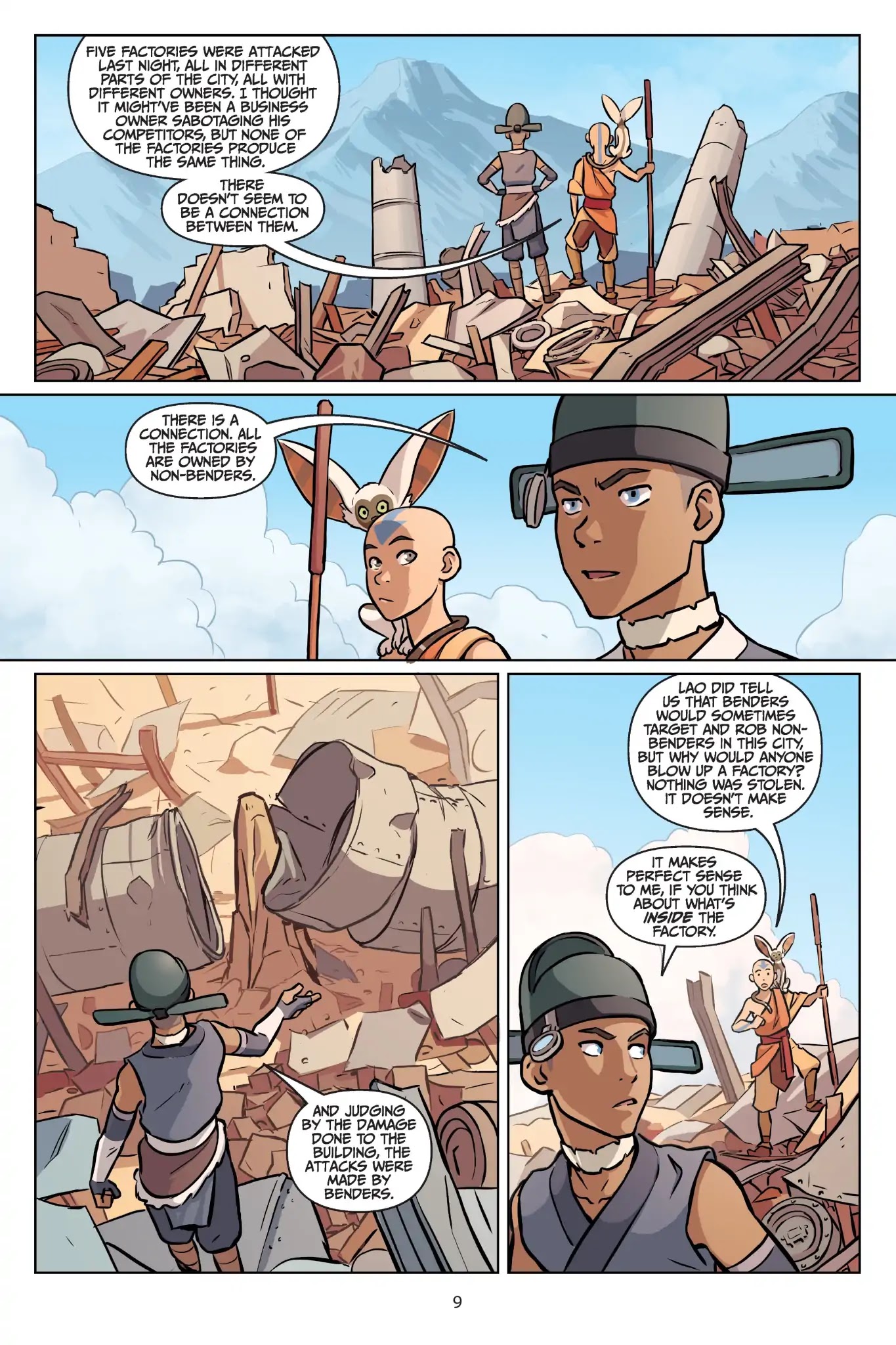 Avatar: The Last Airbender - Imbalance Chapter 0.5 page 10 - Imbalance - Part Two