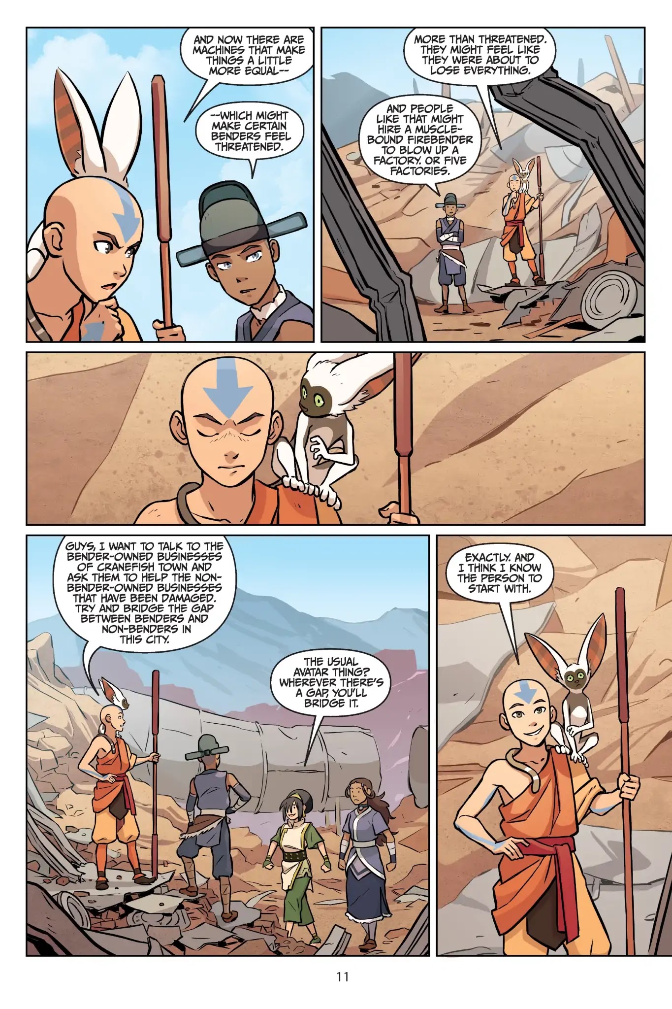 Avatar: The Last Airbender - Imbalance Chapter 0.5 page 12 - Imbalance - Part Two