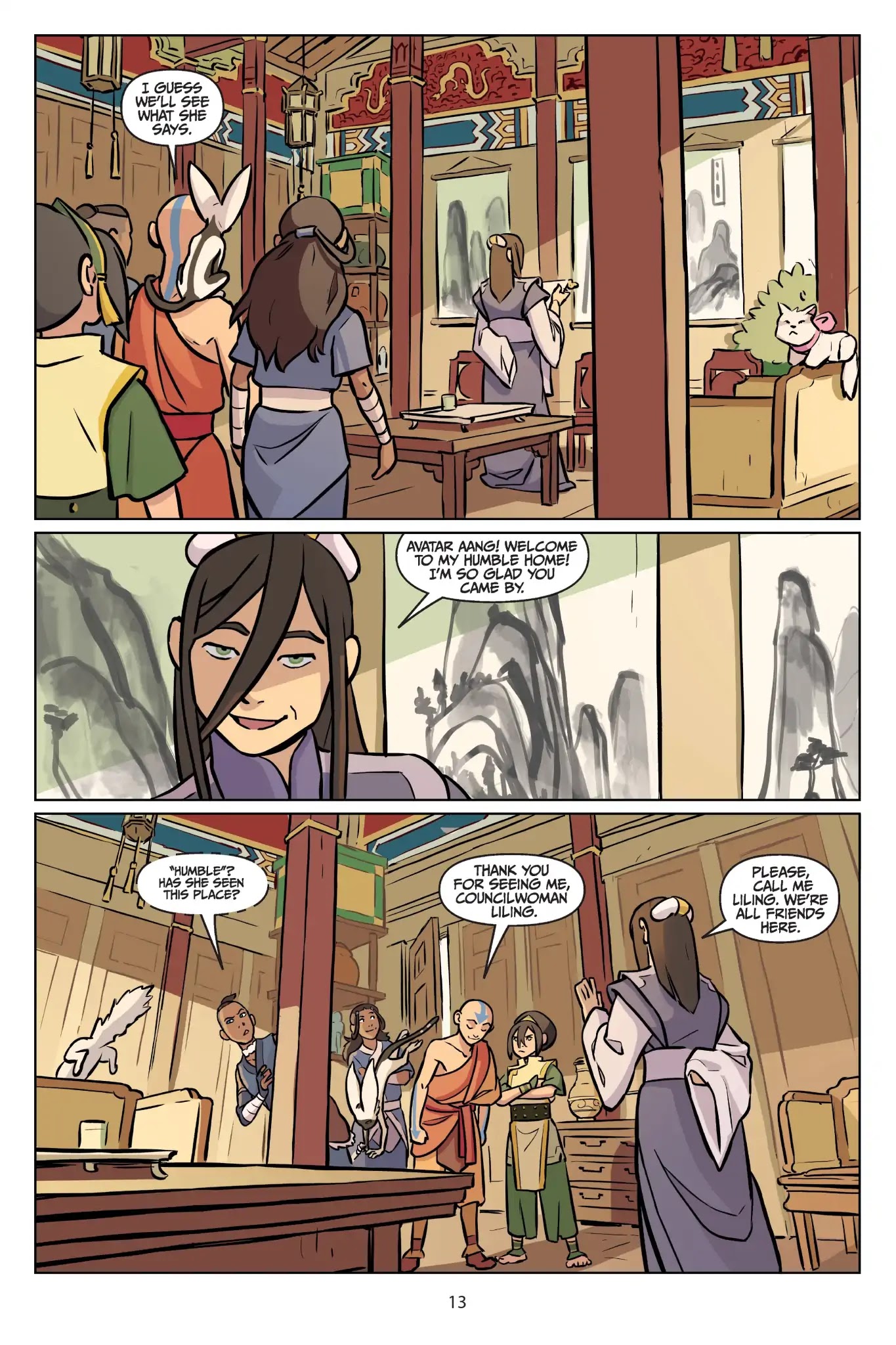 Avatar: The Last Airbender - Imbalance Chapter 0.5 page 14 - Imbalance - Part Two