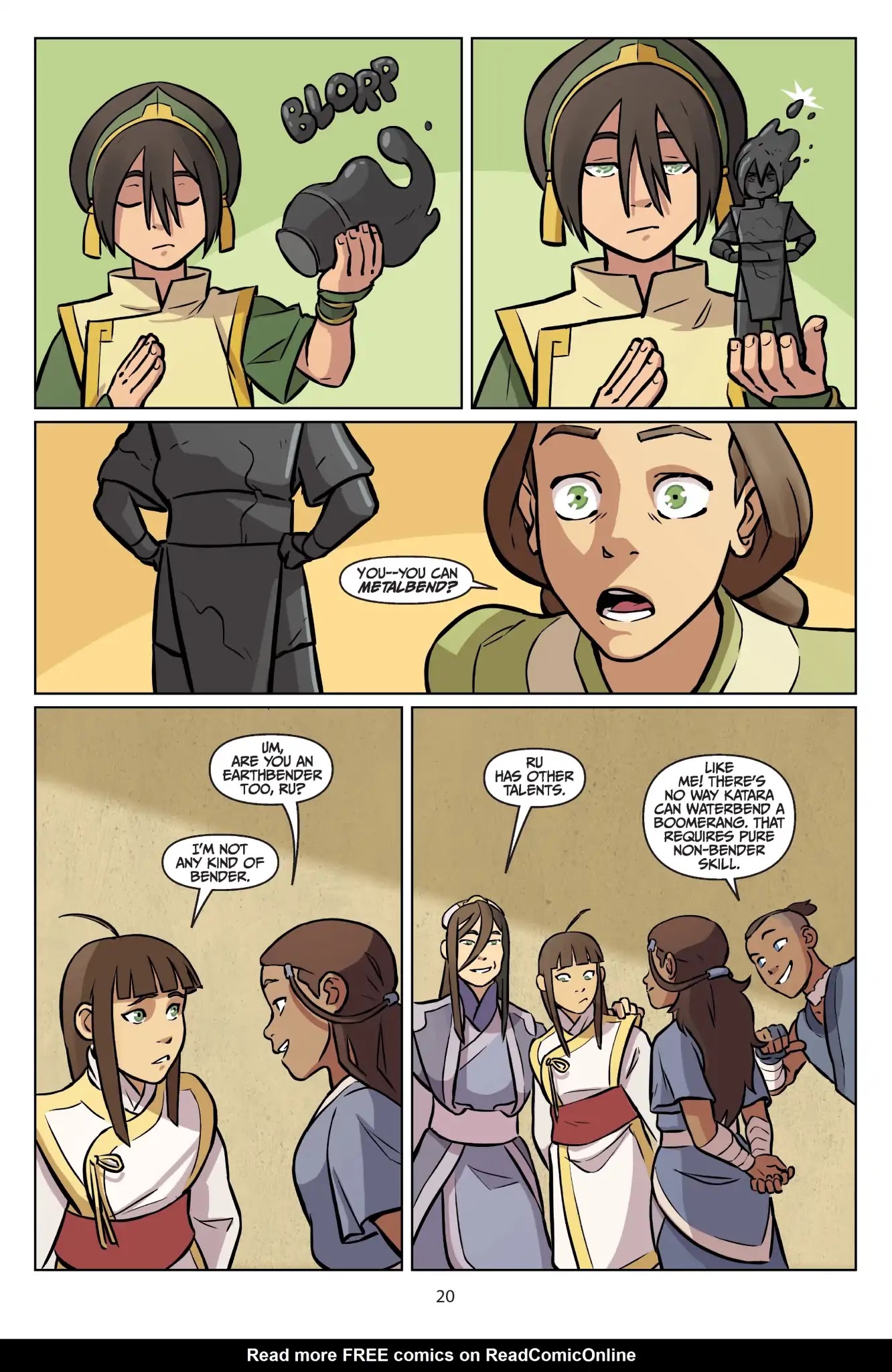Avatar: The Last Airbender - Imbalance Chapter 0.5 page 21 - Imbalance - Part Two