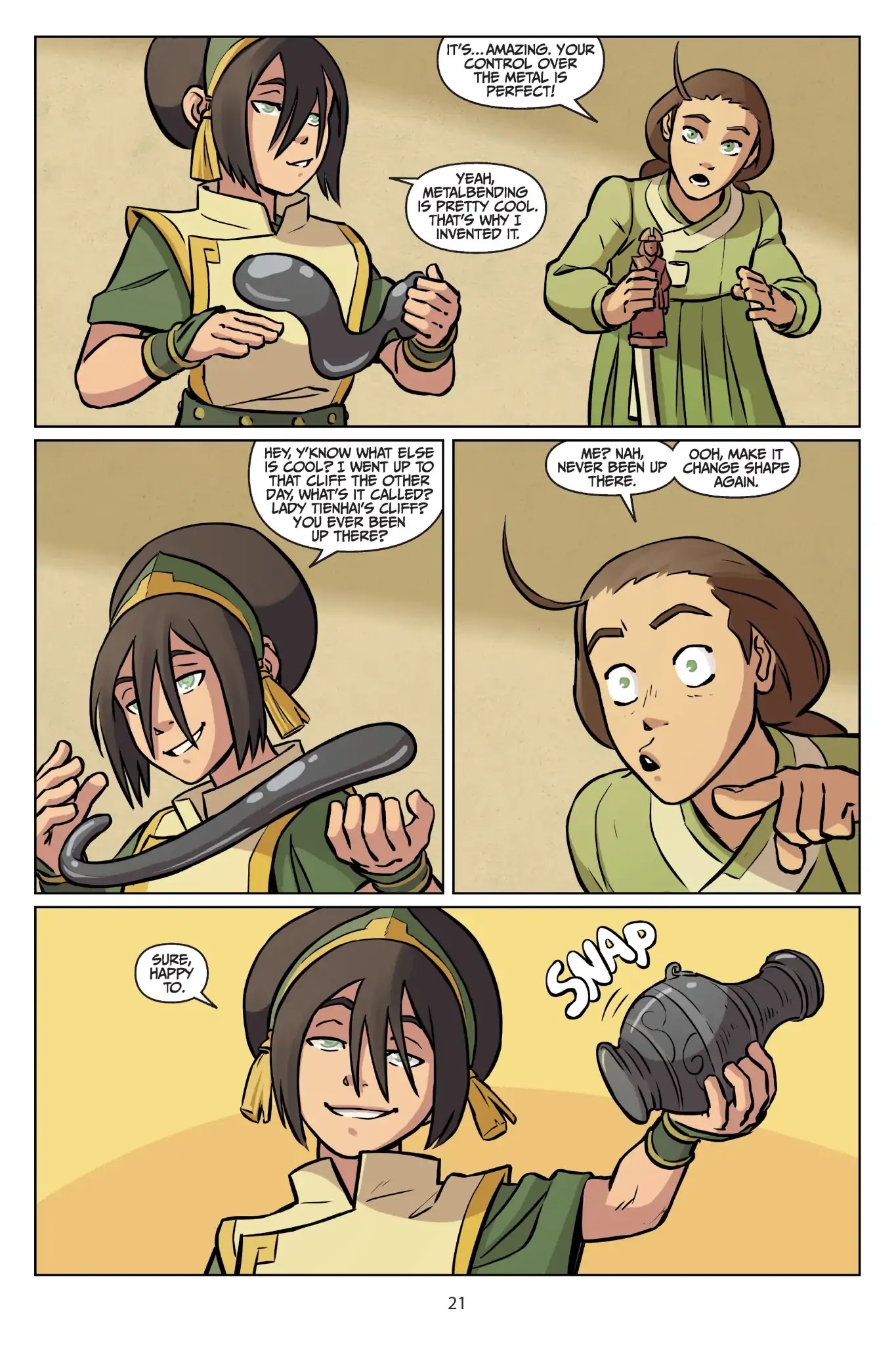 Avatar: The Last Airbender - Imbalance Chapter 0.5 page 22 - Imbalance - Part Two