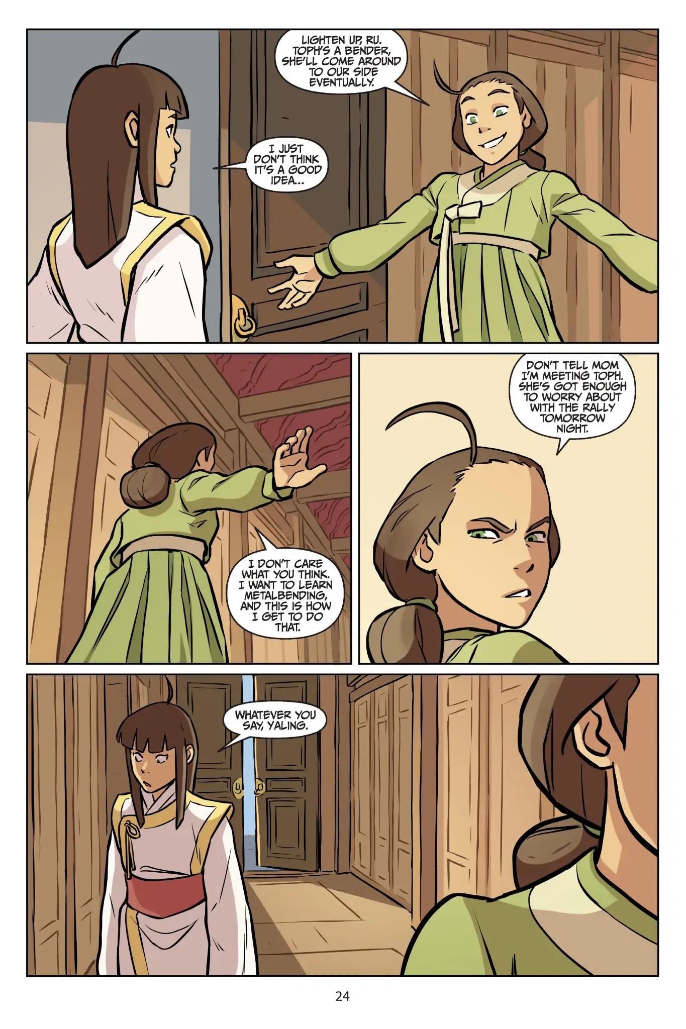 Avatar: The Last Airbender - Imbalance Chapter 0.5 page 25 - Imbalance - Part Two