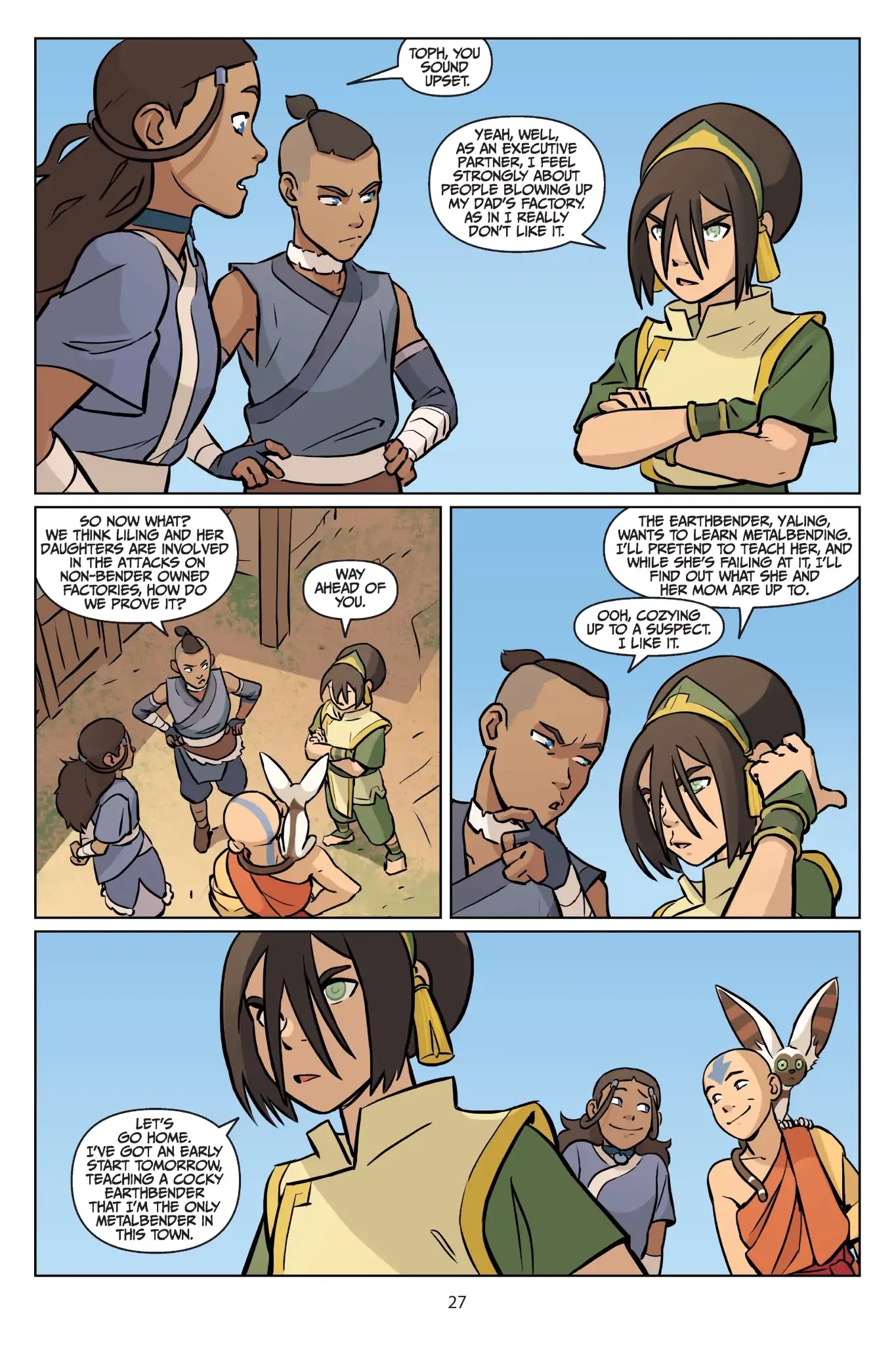 Avatar: The Last Airbender - Imbalance Chapter 0.5 page 28 - Imbalance - Part Two