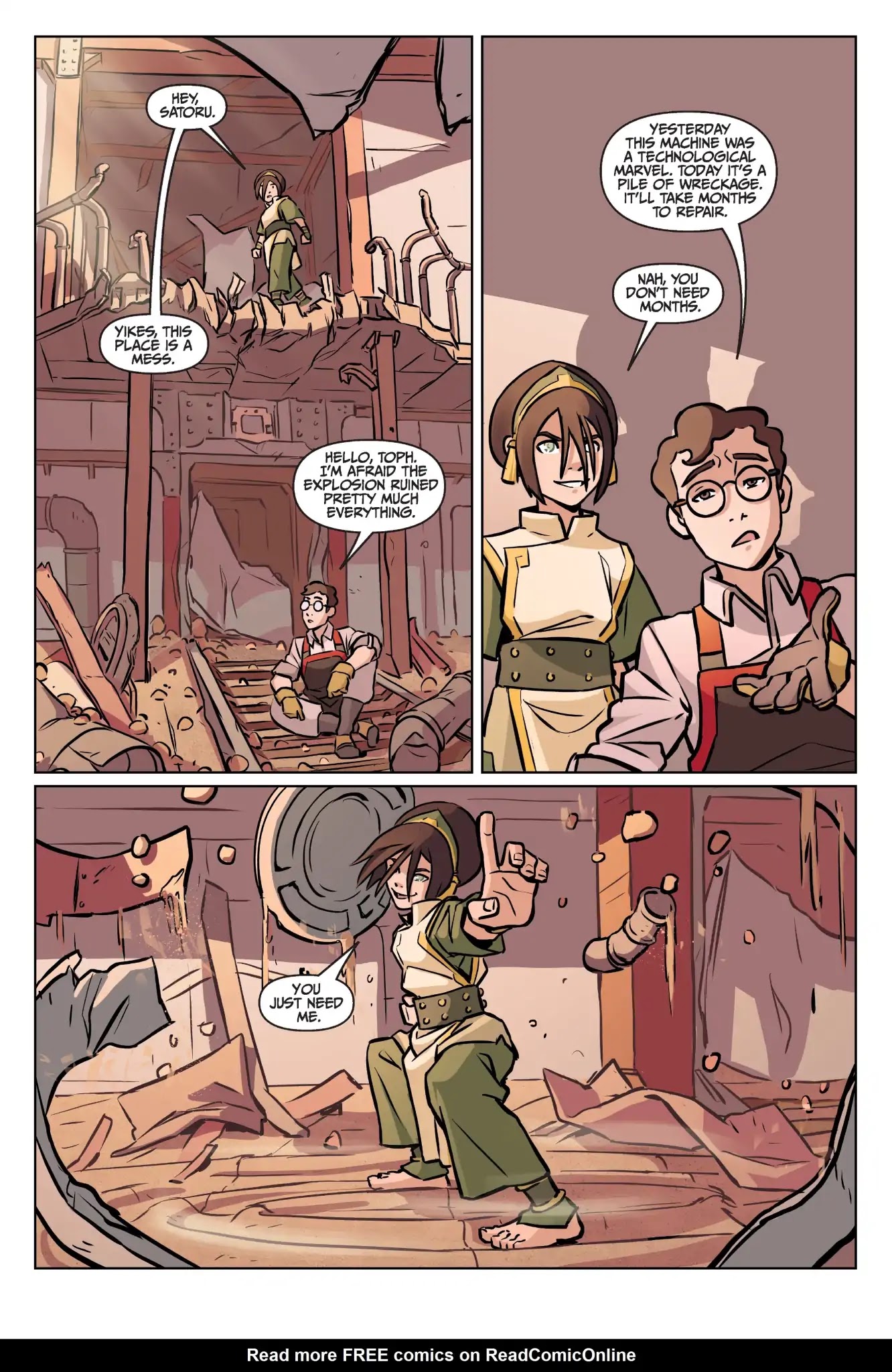 Avatar: The Last Airbender - Imbalance Chapter 0.5 page 31 - Imbalance - Part Two