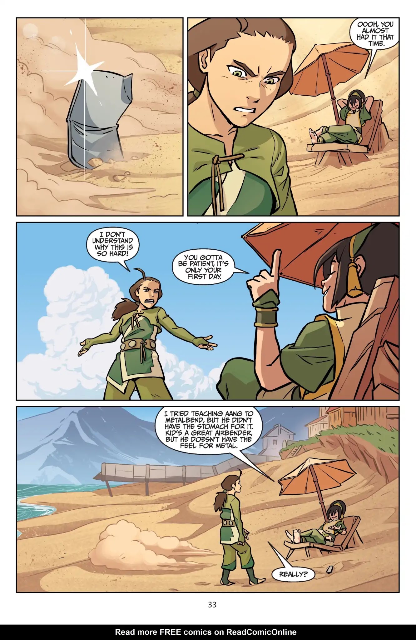 Avatar: The Last Airbender - Imbalance Chapter 0.5 page 34 - Imbalance - Part Two