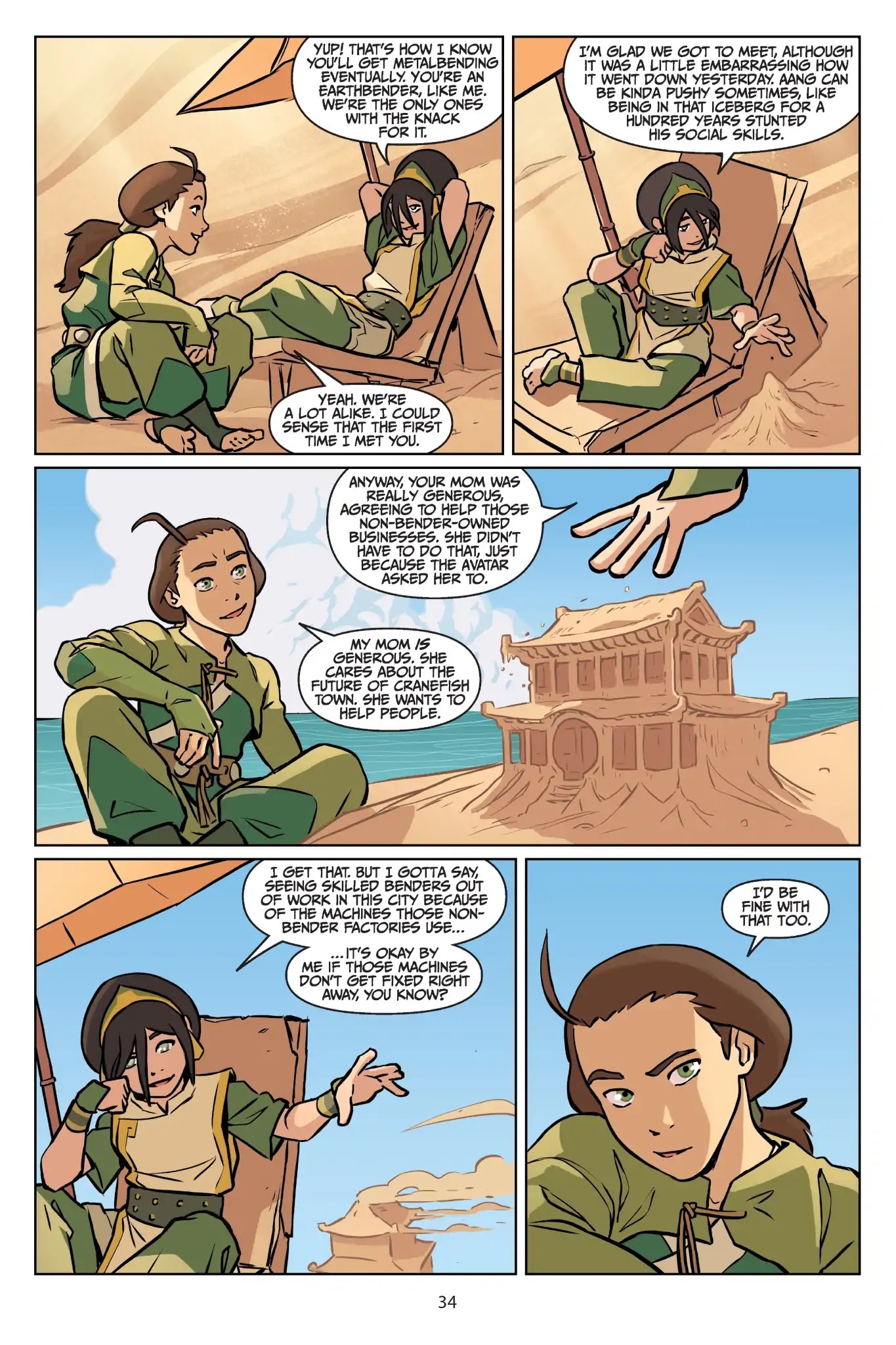 Avatar: The Last Airbender - Imbalance Chapter 0.5 page 35 - Imbalance - Part Two