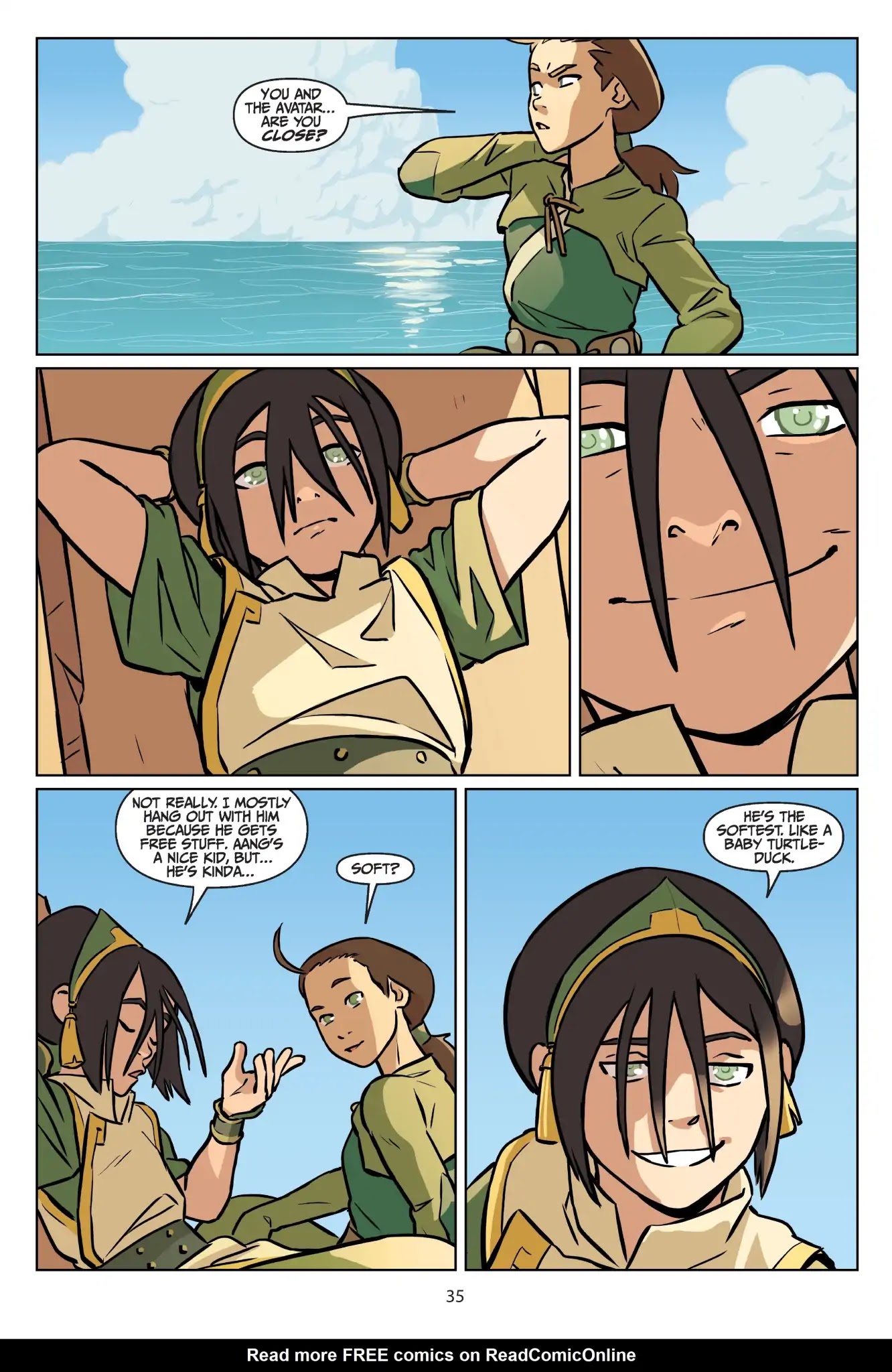Avatar: The Last Airbender - Imbalance Chapter 0.5 page 36 - Imbalance - Part Two